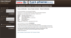 Desktop Screenshot of gsm-einkauf.de